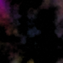 Perlin nebulae with stars